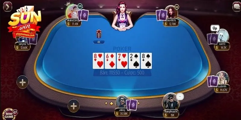 Tổng quan về cách chơi Poker Sunwin